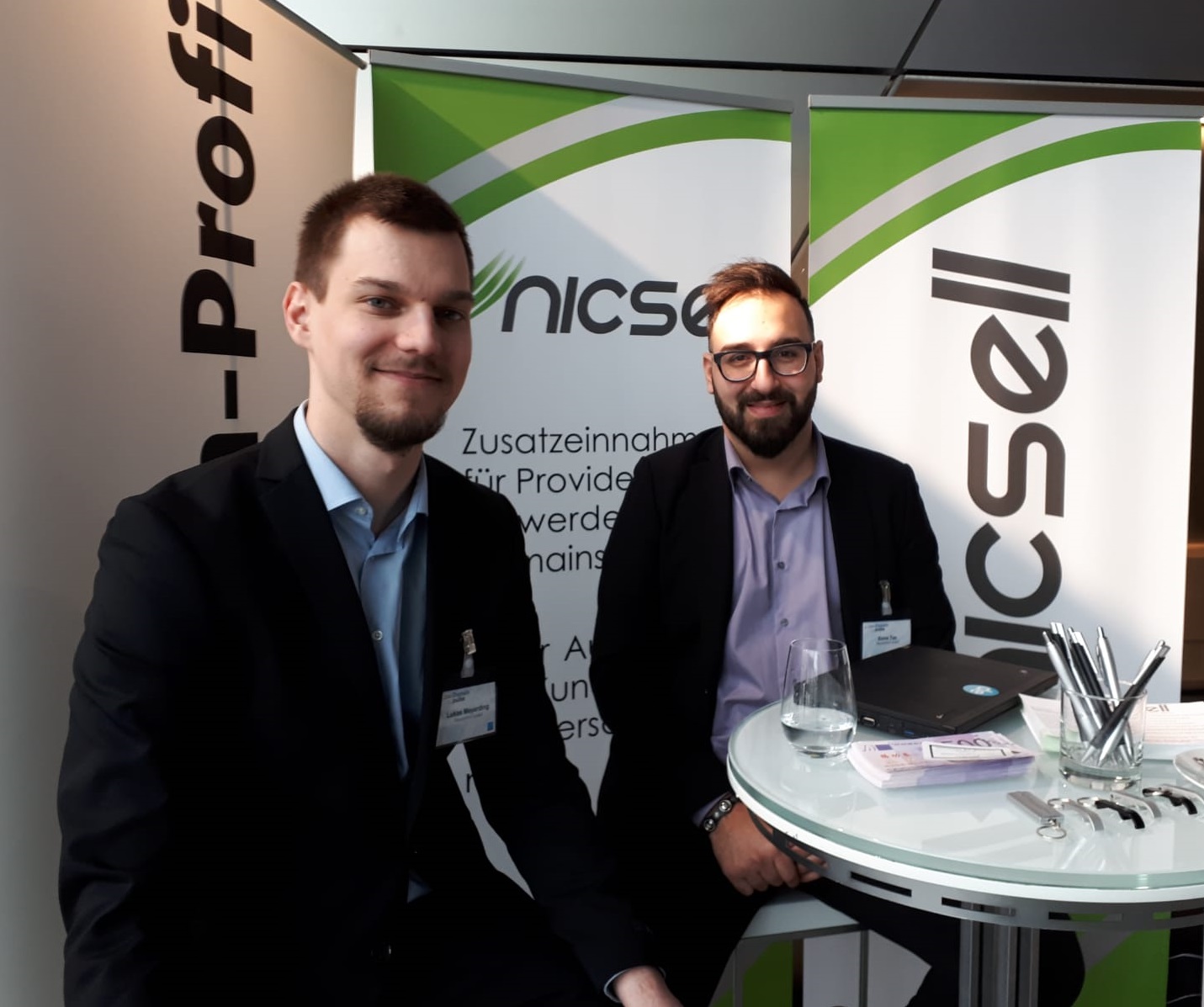 nicsell auf der Domain pulse